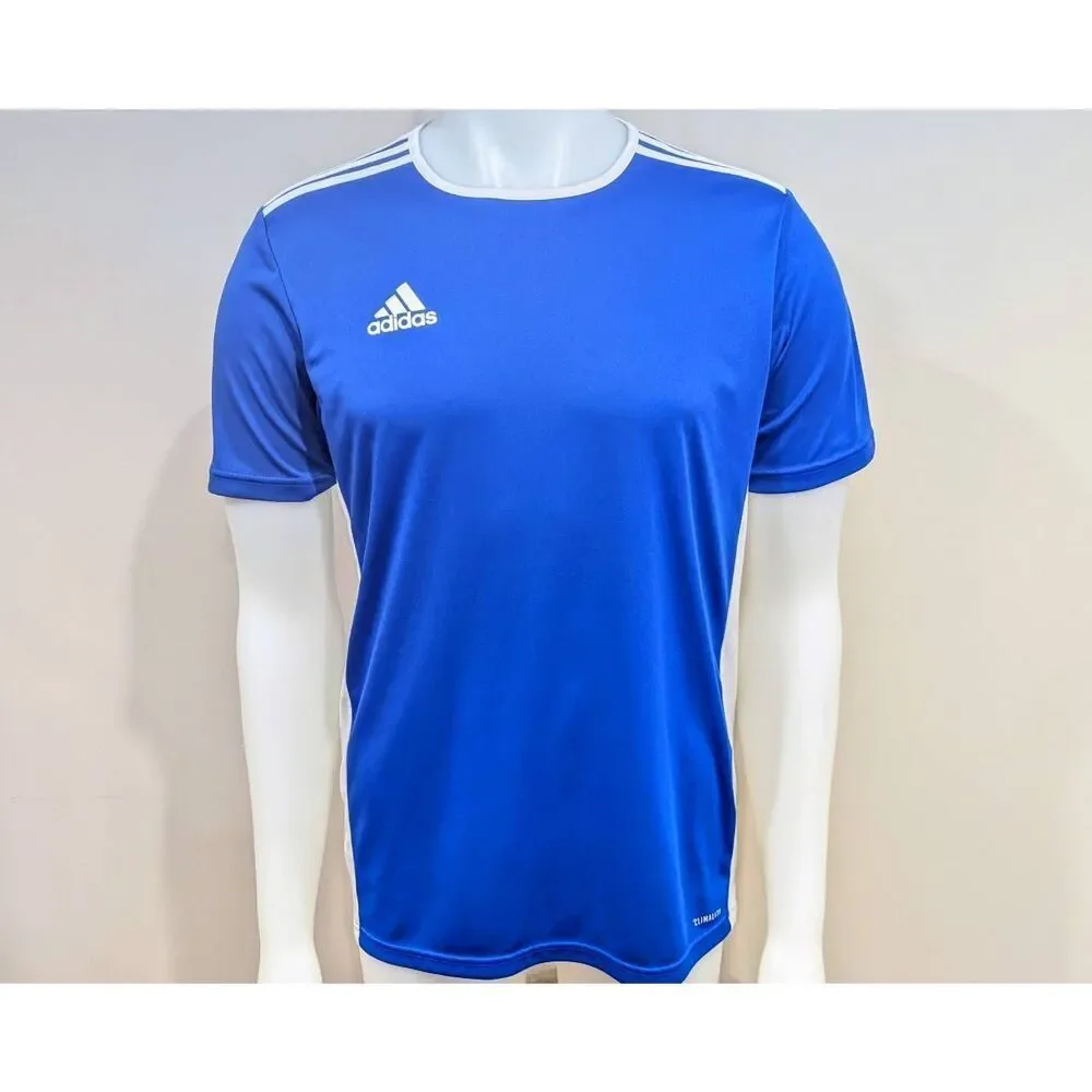Adidas blue soccer jersey size medium‎